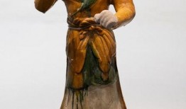 吃瓜唐俑绘画,穿越千年的悠闲生活剪影